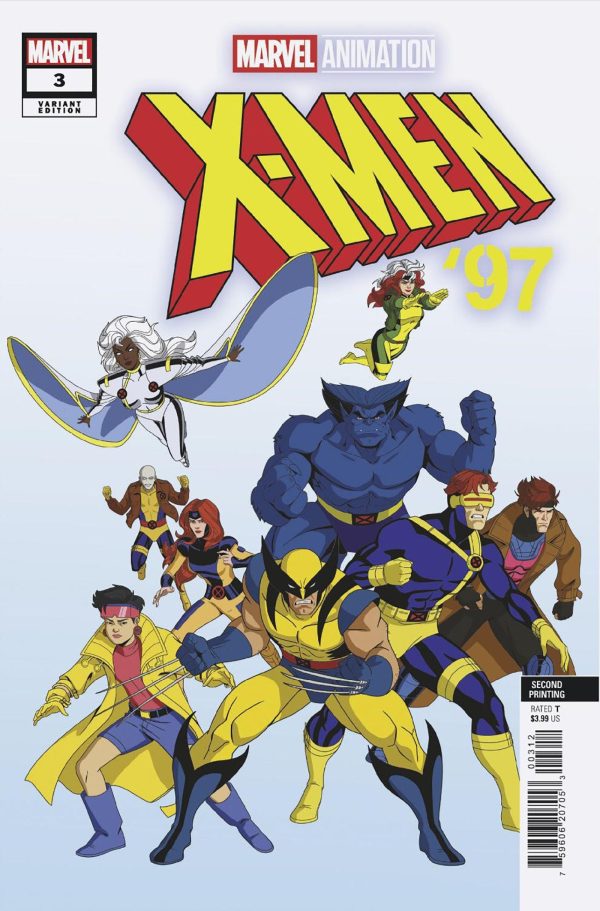 X-Men  97 #3 Marvel Animation 2nd Print Variant on Sale