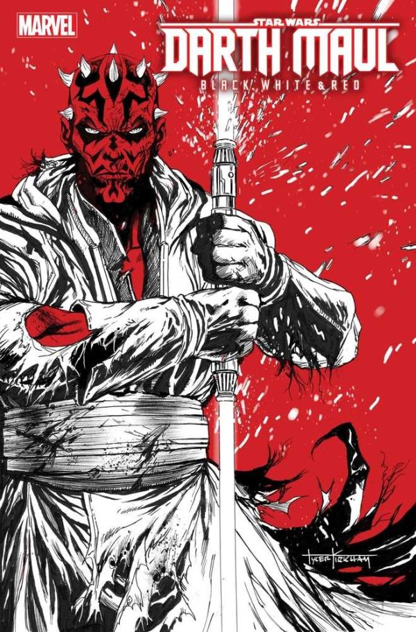 Star Wars Darth Maul Black White Red #2 Cheap