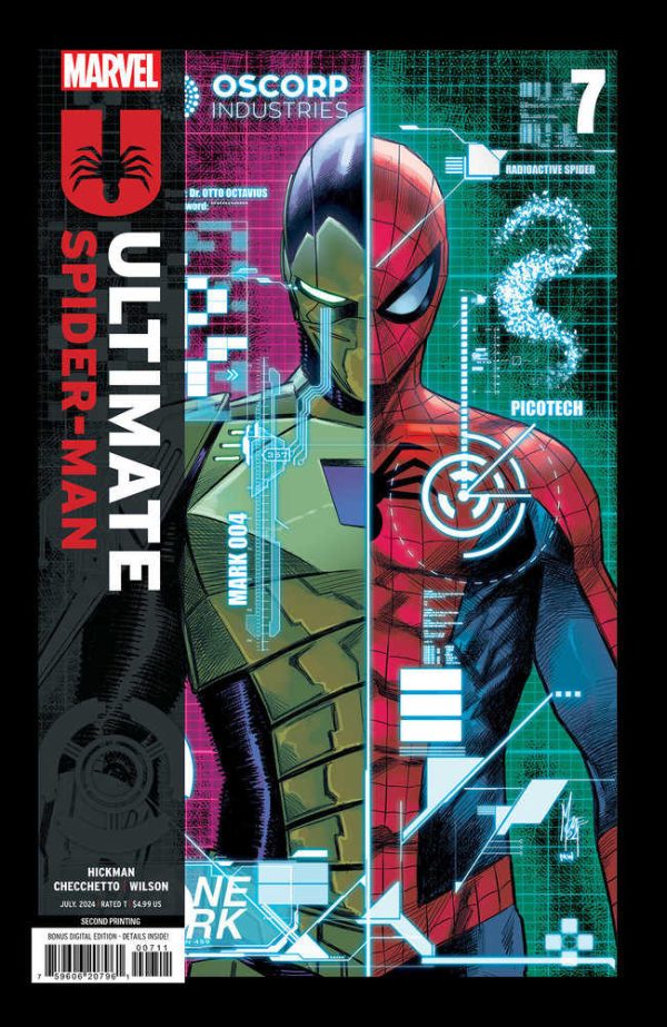 Ultimate Spider-Man #7 Marco Checchetto 2nd Print Variant For Discount