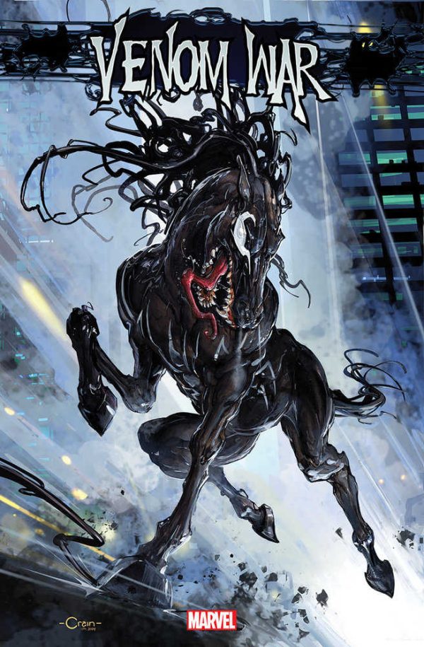 Venom War #1 Clayton Crain Venom Horse Variant Supply