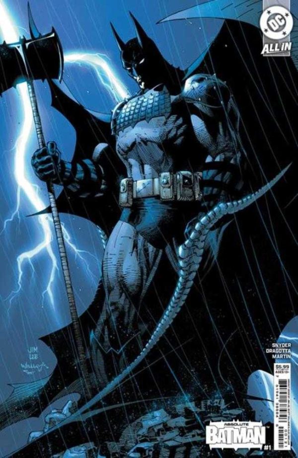 Absolute Batman #1 Cover C Jim Lee Card Stock Variant Online Hot Sale