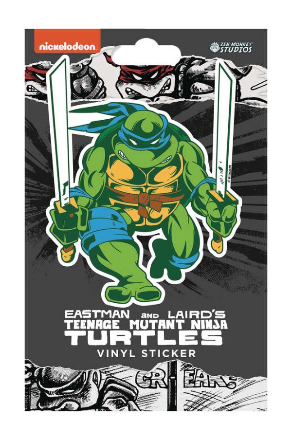 Teenage Mutant Ninja Turtles Classic Comic Leonardo Vinyl Sticker For Discount