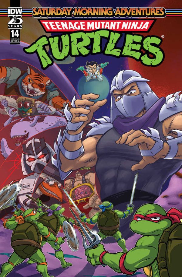 Teenage Mutant Ninja Turtles Saturday Morning Adventure 2023 #14 Cover A Myer For Cheap