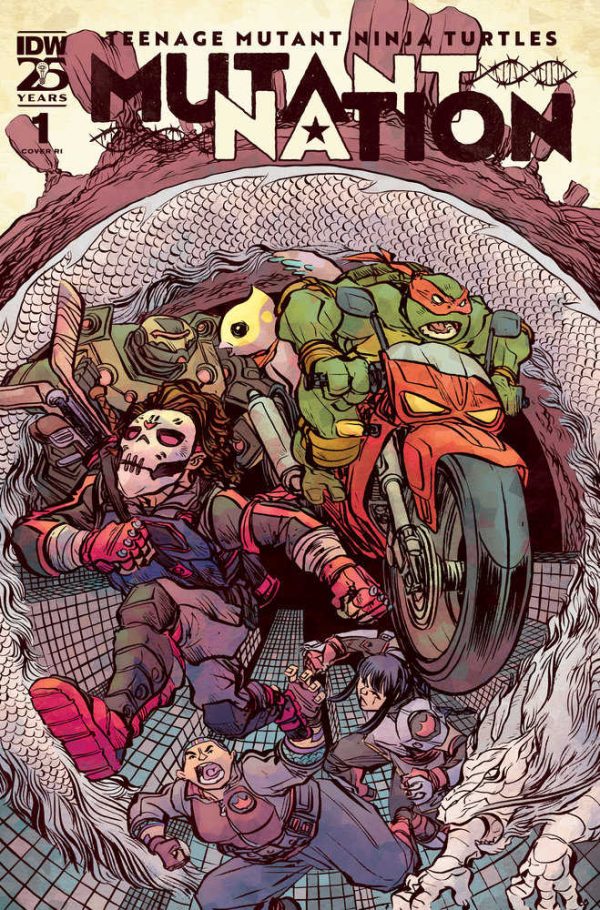 Teenage Mutant Ninja Turtles Mutant Nation #1 10 Copy Lonergan Variant For Sale