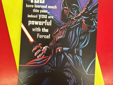 Darth Vader Birthday Card Sale