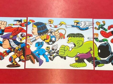 Chris Giarrusso Window Print (Set of 3) Online Sale