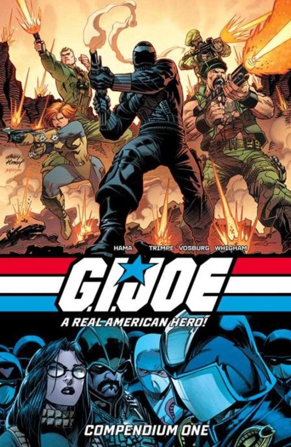 G.I. Joe A Real American Hero Compendium TPB Book 01 Book Market Andy Kubert & Brad Anderson Cover on Sale