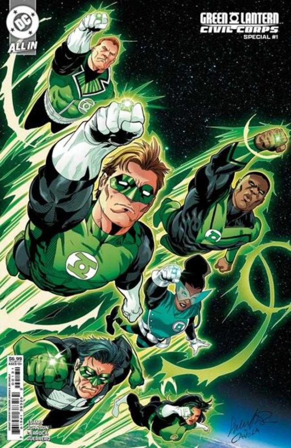 Green Lantern Civil Corps Special #1 (One Shot) Cover B Salvador Larroca Card Stock Variant Online Hot Sale