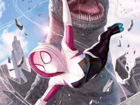 Spider-Gwen Ghost-Spider #5 Inhyuk Lee Godzilla Variant For Cheap