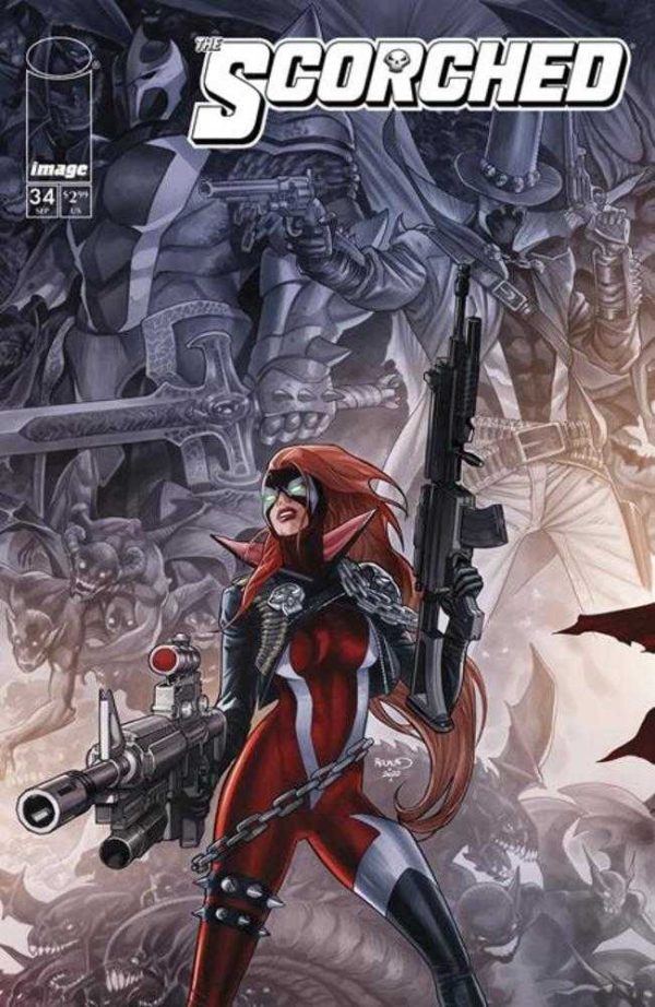 Spawn Scorched #34 Cover B Paul Renaud Variant Hot on Sale