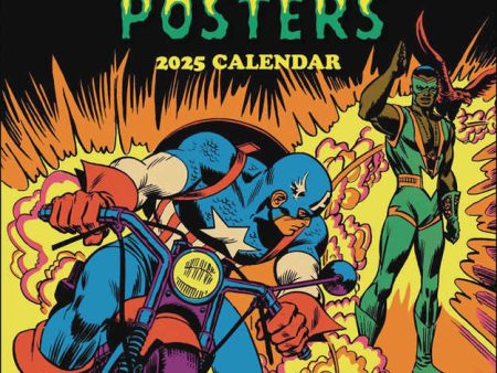 Marvel Classic Black Light 2025 Poster Calendar Sale