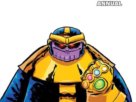 Thanos Annual #1 Skottie Young Big Marvel Variant Supply