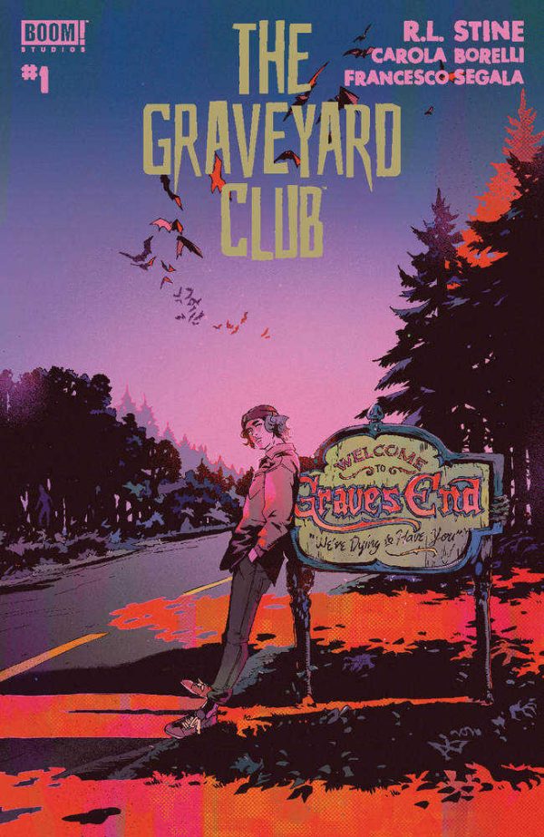 Graveyard Club #1 Cover B Kaplan Online Hot Sale