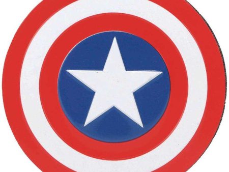 Marvel Captain America Shield Embossed Metal Magnet Sale