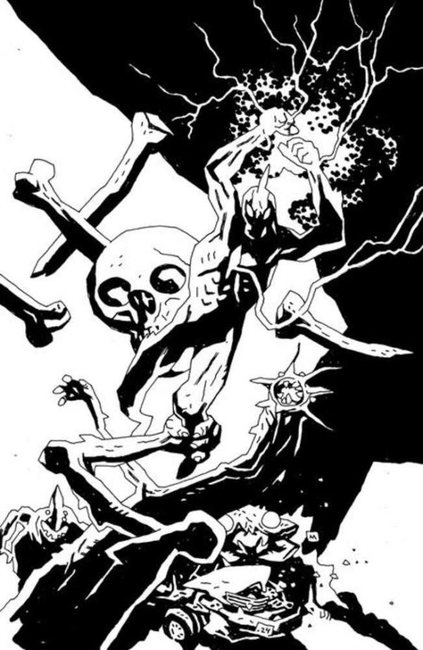 Ultramega By James Harren #5 (Of 8) Cover C 1 in 10 Mike Mignola Black & White Variant (Mature) For Cheap