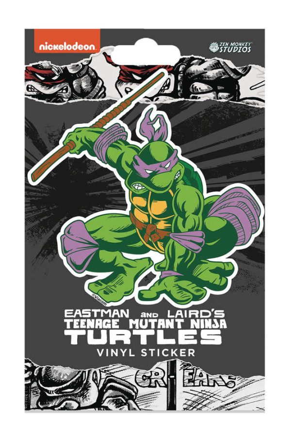 Teenage Mutant Ninja Turtles Classic Comic Donatello Vinyl Sticker Sale