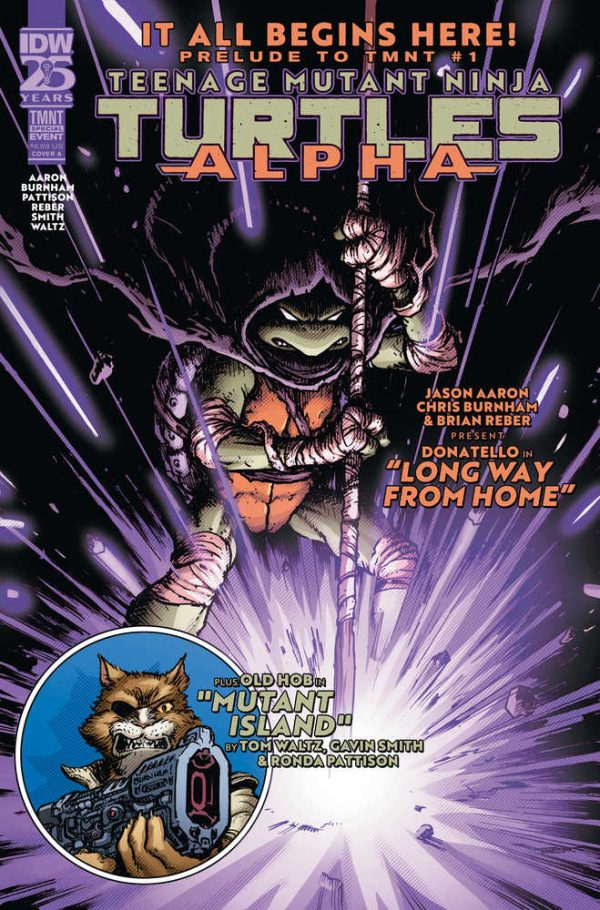 Teenage Mutant Ninja Turtles Alpha #1 Cover A Burnham For Sale