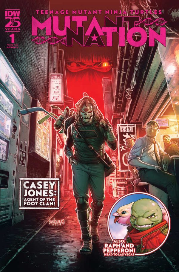 Teenage Mutant Ninja Turtles Mutant Nation #1 Santolouco Variant Hot on Sale