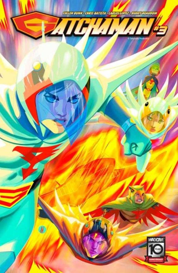 Gatchaman #3 Cover A Inaki Miranda Online Hot Sale