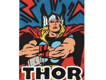 Marvel Thor Retro Embossed Metal Magnet For Cheap