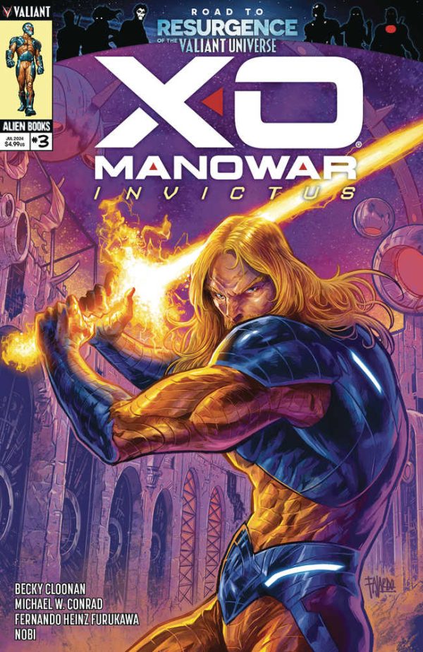 X-O Manowar Invictus #3 (Of 4) Cover A Fajardo Online Sale