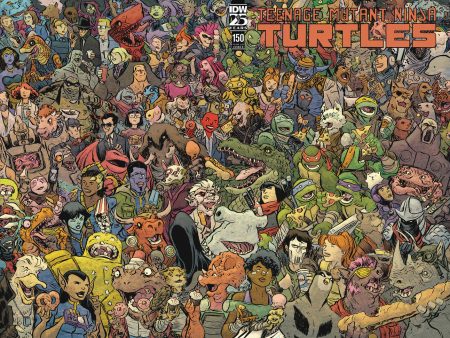 Teenage Mutant Ninja Turtles Ongoing #150 Cover D Lonergan For Discount