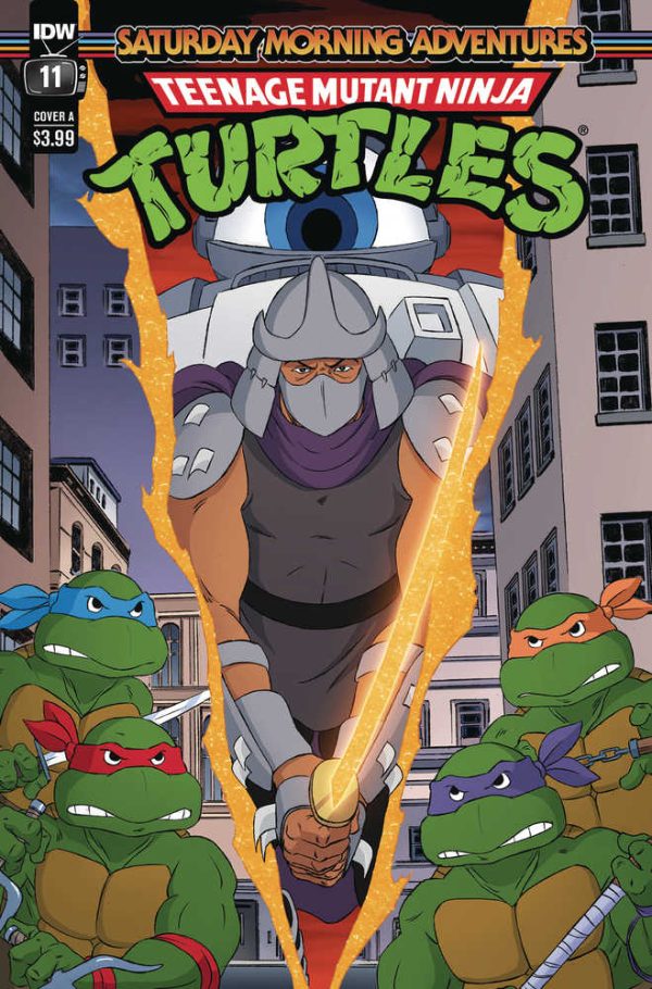 Teenage Mutant Ninja Turtles Saturday Morning Adventure 2023 #11 Cover A Schoening Online