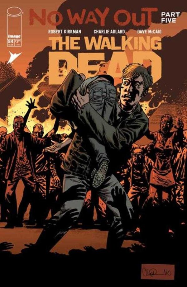 Walking Dead Deluxe #84 Cover B Charlie Adlard & Dave Mccaig Variant (Mature) Online now