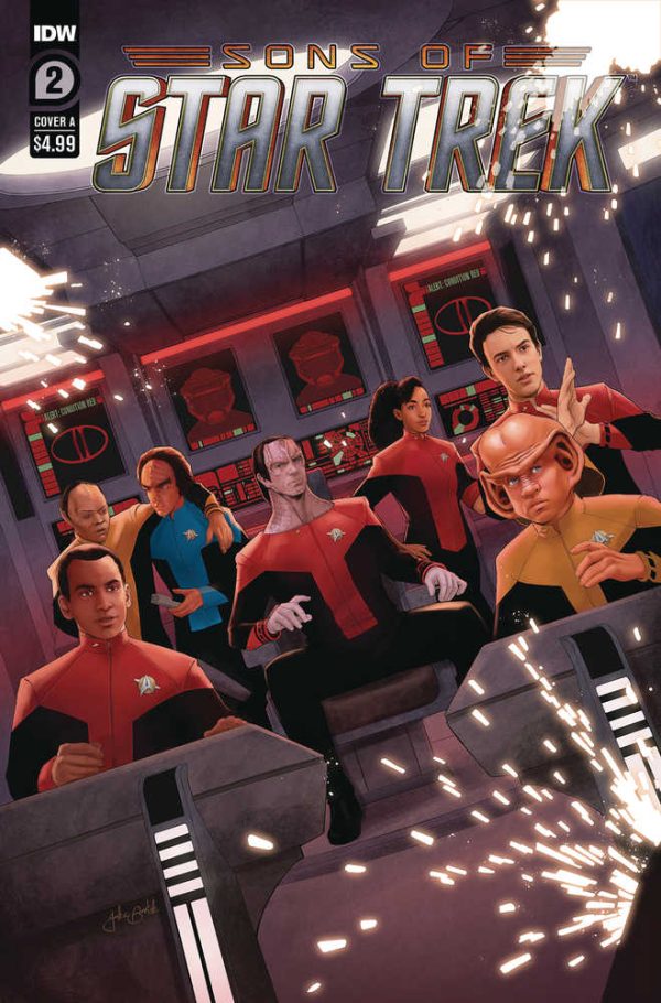 Star Trek Sons Of Star Trek #2 Cover A Bartok Supply