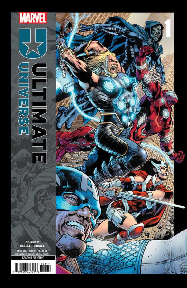 Ultimate Universe #1 2nd Print Bryan Hitch Variant For Sale