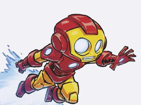 Invincible Iron Man #19 Skottie Young Big Marvel Variant Online