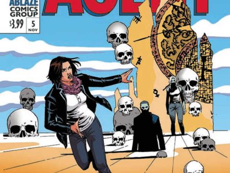 The Agent #5 Cover C Fritz Casas Shield Homage (Mature) Sale