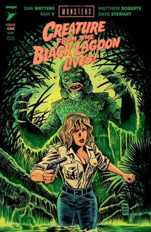 Universal Monsters The Creature From The Black Lagoon Lives #1 2nd Print Supply