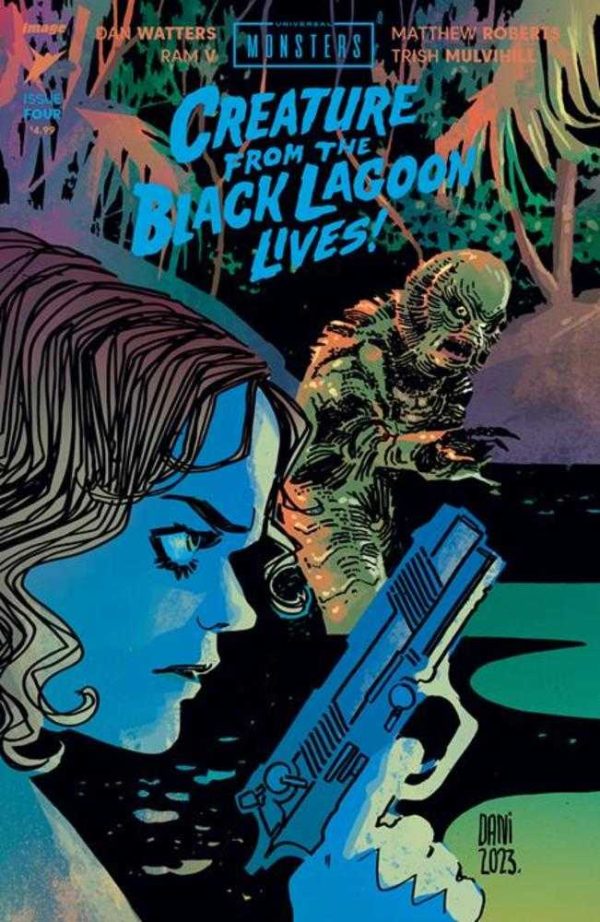 Universal Monsters Creature From The Black Lagoon Lives! #4 (Of 4) Cover C 1 in 10 Dani Connecting Variant Cheap