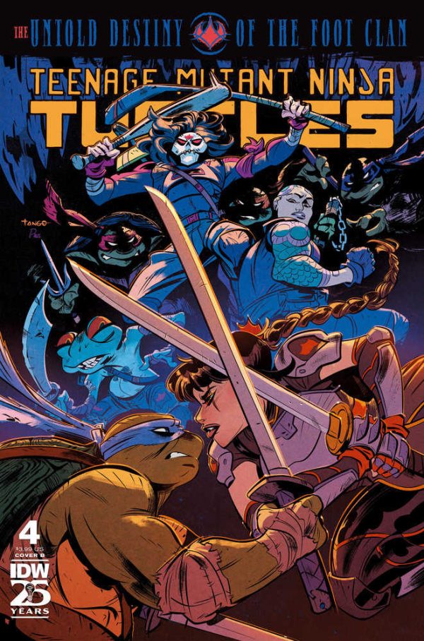 Teenage Mutant Ninja Turtles Untold Destiny Of Foot Clan #4 Cover B Tango on Sale