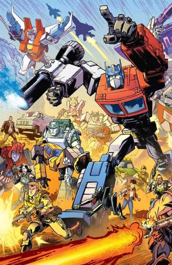 Transformers #9 Cover F Jason Howard Connecting Eu Anniversary Variant Cheap