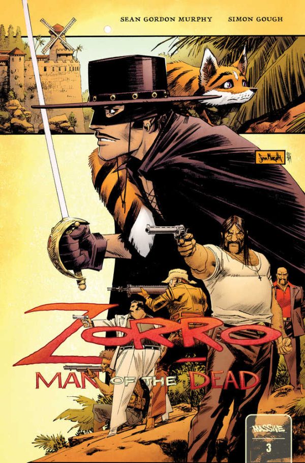 Zorro Man Of The Dead #3 (Of 4) Cover A Murphy (Mature) on Sale